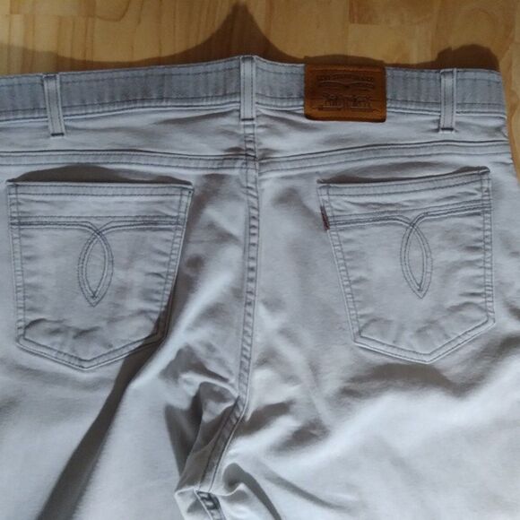 Vintage Levi's Orange Tab Gray Denim Jeans - Picture 4 of 8